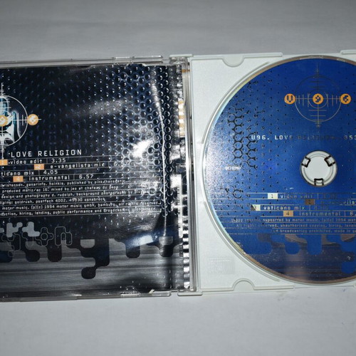 U96 CD single like new, electronic