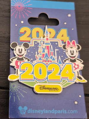 Disney 2024 Disneyland Paris pin
