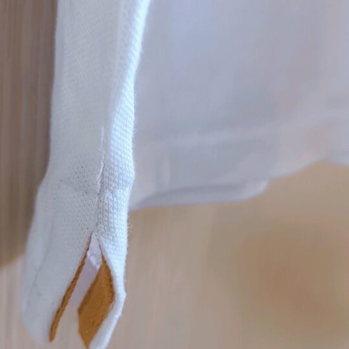 Noshame® men's t-shirt XXL like new, white with yellow details
