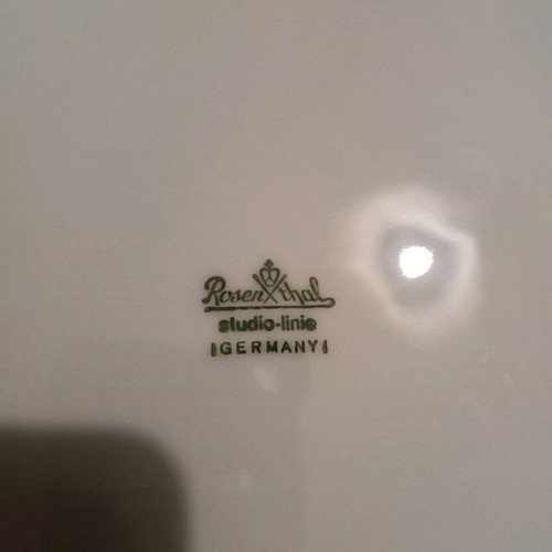 Rosenthal Studio-Lini Germany collectible plate like new, porcelain 29.5 cm