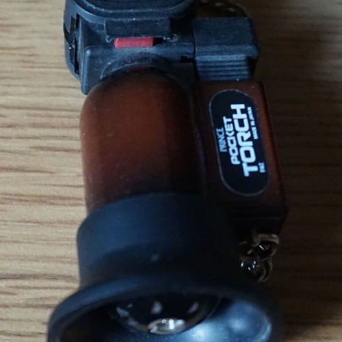 Αναπτήρας αερίου Pocket Torch σαν καινούργιο, ύψος 7,5cm