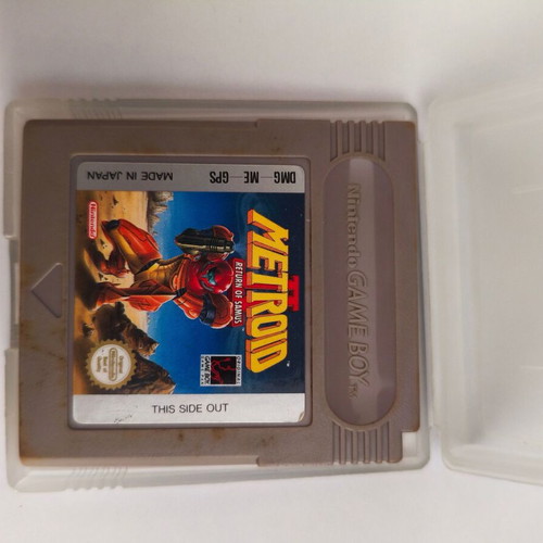 Metroid 2 - Return of Samus Game Boy used with case