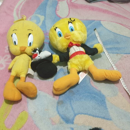 Tweety plush toys like new, 90s