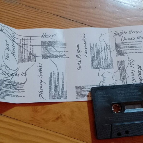 Neneh Cherry Raw Like Sushi cassette used