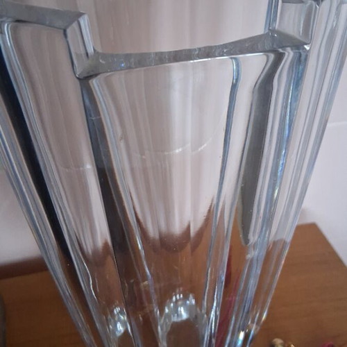 Rogaška Nova Crystal Vase 28cm like new, vintage design