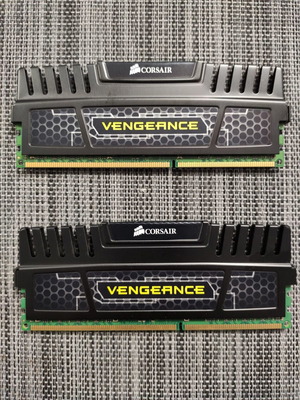 Μνήμη RAM DDR3 2x4gb 1600 Mhz Corsair Vengeance