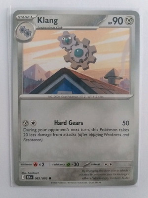 Pokemon Klang Common Card new in sleeve