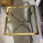 Glass veranda coffee table new