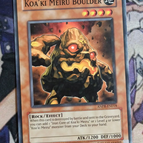 Koaki Meiru Boulder Effect Monster κάρτα σαν καινούργιο