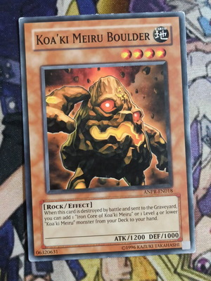 Koaki Meiru Boulder Effect Monster κάρτα σαν καινούργιο