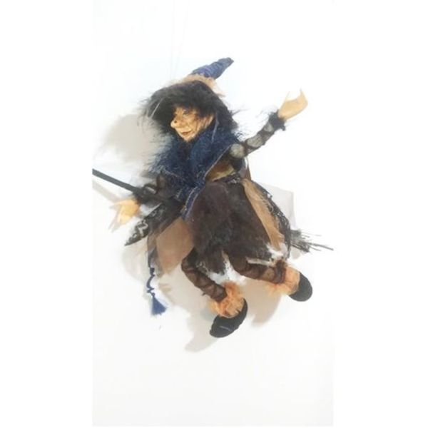 Halloween Witch Doll Μάγισσα Κούκλα Πορσελάνη No5