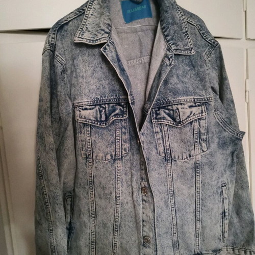 Jean jacket unisex like new, size L