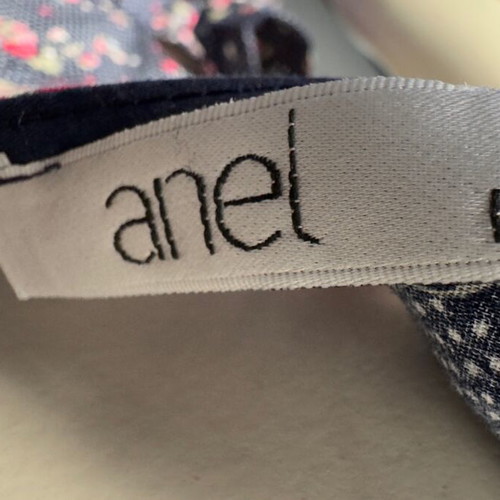 Anel summer dress like new, size L 40 12, blue multicolor
