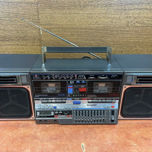 Sharp GF-800Z (D) Stereo Cassette Boombox used