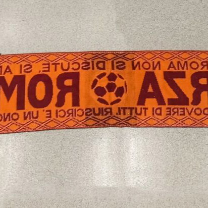 Roma Forza Roma scarf used, very good condition