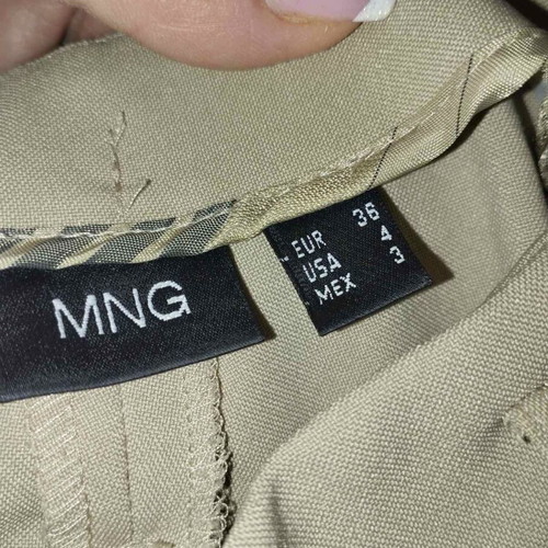 Mango women's beige suit like new