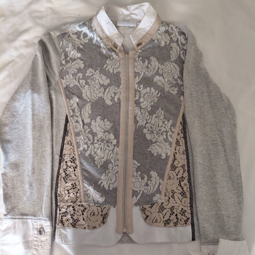 Just White cardigan light, like new, cotton, size M