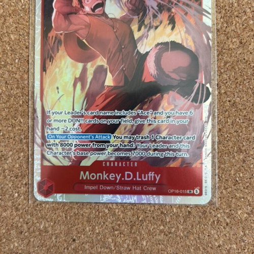Monkey D. Luffy One Piece card game OP16-015