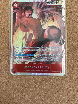 Monkey D. Luffy One Piece card game OP16-015