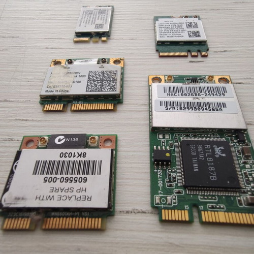 Laptop WiFi Cards pack of 5 like new