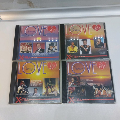 Love CD pack of four decades 50s, 60s, 70s, 80s like new