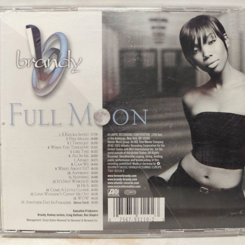 Brandy Full Moon CD album used