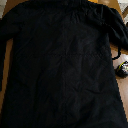 Lee men's parka size M black like new