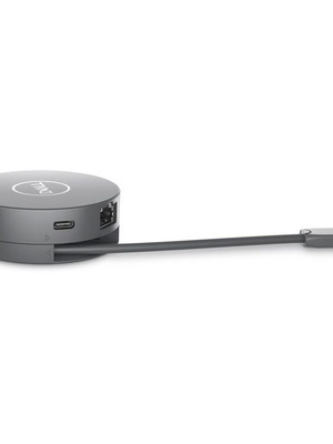 Για LAPTOP & MAC BOOK - Dell USB-C Docking Station με HDMI, DisplayPort 4K PD, Ethernet - Ασημί