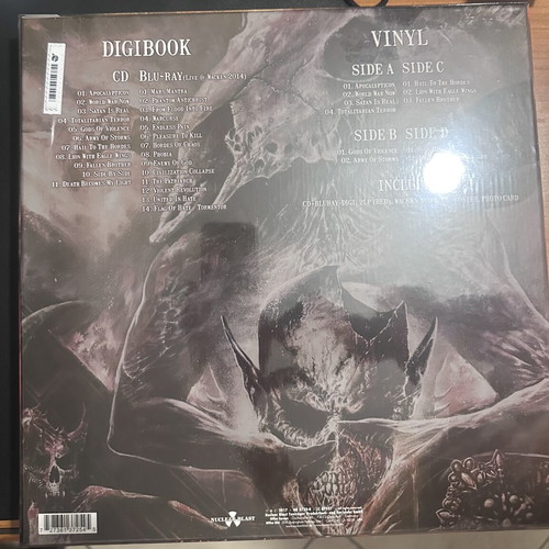 Kreator Gods of Violence Vinyl Boxset new, red vinyl