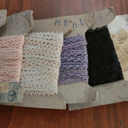 Vintage lace from the 1960s like new, set of seven pieces