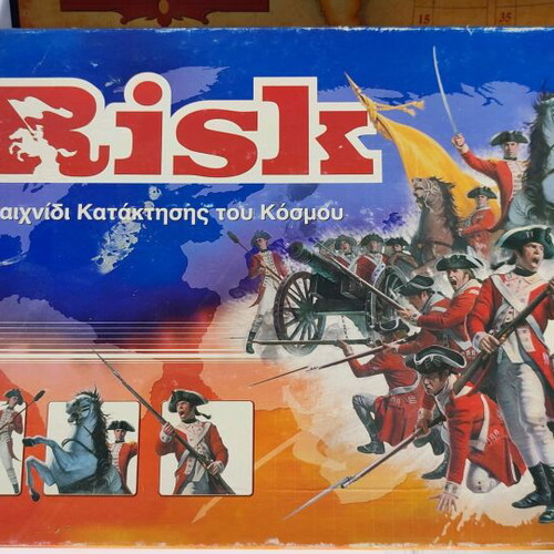 Risk Parker board game used from 2004 without instructions