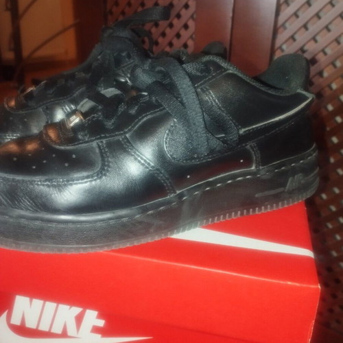 Nike Air Force women's sneakers black used size 37.5