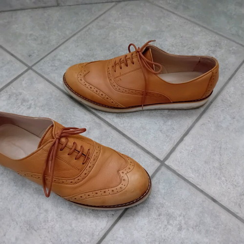 Women’s Oxford Tsakiris Mallas used, brown, size 41