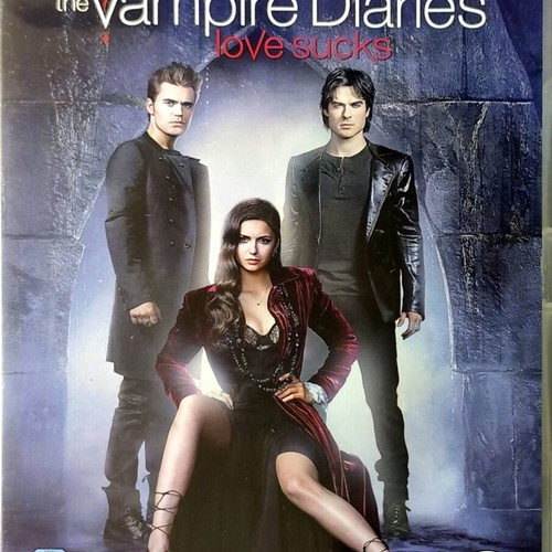 The Vampire Diaries Love Sucks DVD μεταχειρισμένο, πλήρης τέταρτη σεζόν