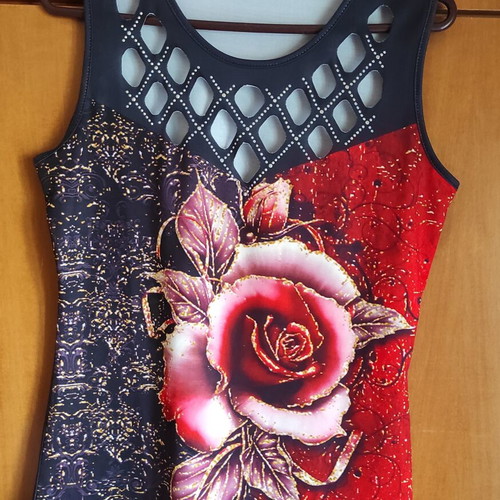 Summer tops pack of 2, sizes L and XL, white and multicolor