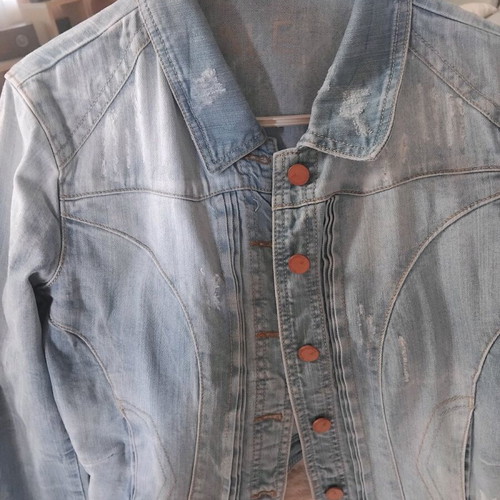 A.L.E. denim jacket new, small