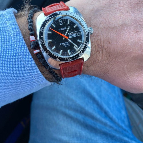 Vintage Diver Watch All Steel