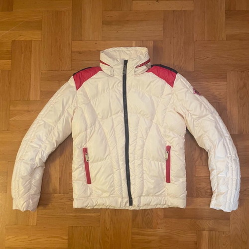 Just Cavalli Puffer Jacket used, white, size XL