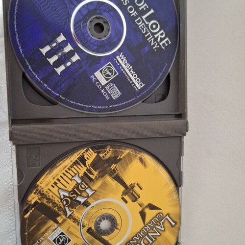 Lands of Lore Guardians of Destiny PC game, 4 discs