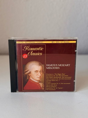 Famous Mozart Melodies CD σαν καινούργιο, κλασσική