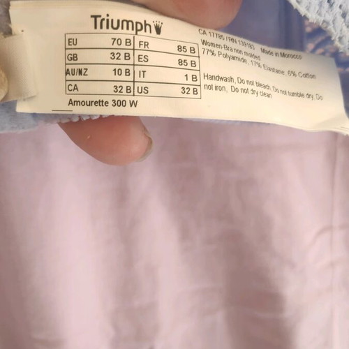 Triumph Amurette 300 Eu 70B new blue turquoise