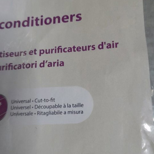 WPRO AFI016 filter for air conditioners and air purifiers, new, 2 pieces