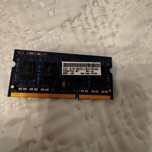 4GB RAM used laptop memory functional