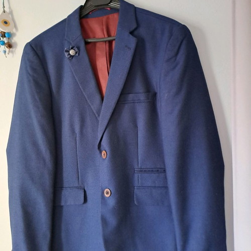 Brand's Men's Blue Jacket Medium No50 used, elegant casual style