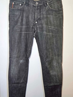 Authentic Boss men's gray denim pants size M like new