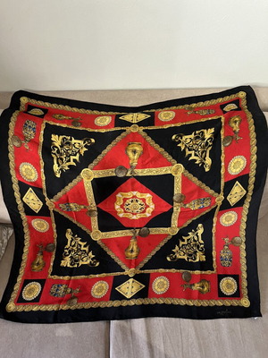 Valentino Drop Silk Scarf new, colorful