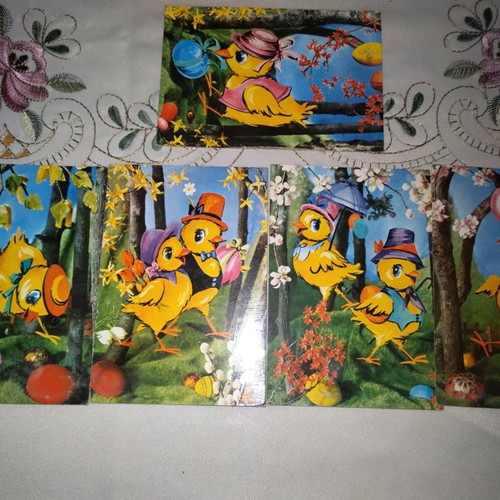 Vintage Easter cards new