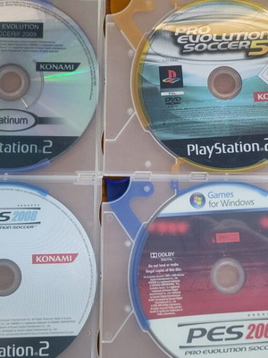 PC and PS2 games used, without cases, pack of 10