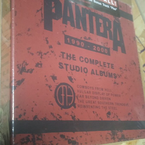 Pantera The Complete Studio Albums 1990-2000 5CD Box Set new, metal