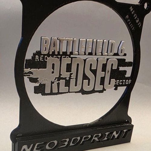 Battlefield 6 fan cover 120 mm like new